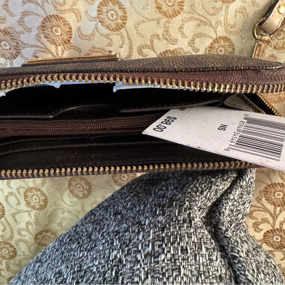 Michael Kors Dark Brown Wristlet - Picture 4 of 4
